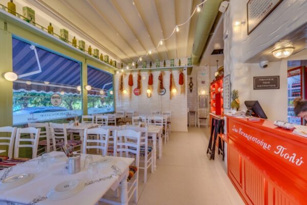 Κεμπαπτζίδικο Μπαρμπαλιάς Κατάστημα Hilton η Σάλα μας